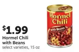 Fareway Hormel Chili with Beans offer