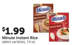 Fareway Minute Instant Rice offer