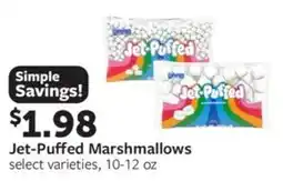 Fareway Jet-Puffed Marshmallows offer