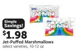 Fareway Jet-Puffed Marshmallows offer