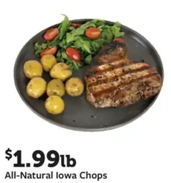 Fareway All-Natural Iowa Chops offer