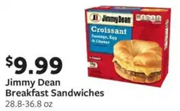 Fareway Jimmy Dean Breakfast Sandwiches offer