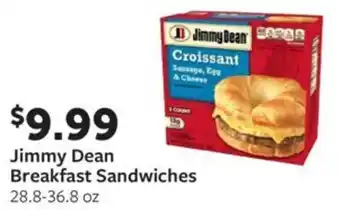 Fareway Jimmy Dean Breakfast Sandwiches offer