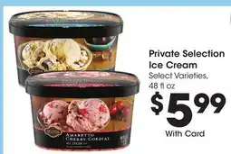 Ralphs Private Selection Ice Cream offer