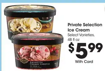 Ralphs Private Selection Ice Cream offer