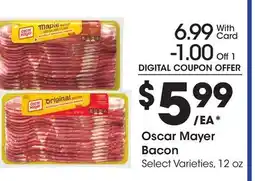 Ralphs Oscar Mayer Bacon offer