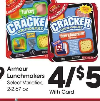 Ralphs Armour Lunchmakers offer