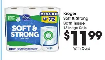 Ralphs Kroger Soft & Strong Bath Tissue offer