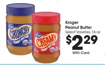 Ralphs Kroger Peanut Butter offer