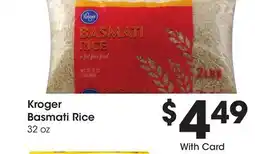 Ralphs Kroger Basmati Rice offer