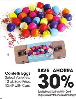 Ralphs Confetti Eggs offer