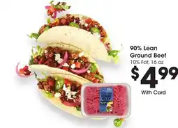 Ralphs 90% Lean Ground Beef offer