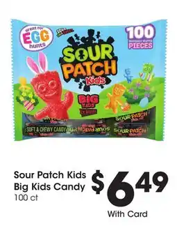 Ralphs Sour Patch Kids Big Kids Candy offer