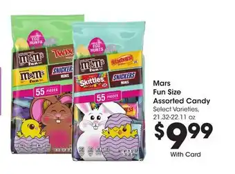 Ralphs Mars Fun Size Assorted Candy offer