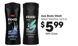 Ralphs Axe Body Wash offer