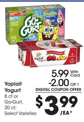 Ralphs Yoplait Yogurt offer