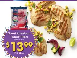 Ralphs Great American Tilapia Fillets offer