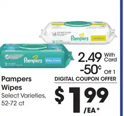 Ralphs Pampers Wipes offer