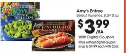 Ralphs Amy's Entree offer