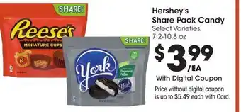 Ralphs Hershey's Share Pack Candy offer