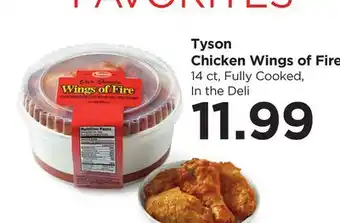 Food 4 Less Tyson Chicken Wings of Fire offer