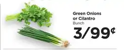 Food 4 Less Green Onions or Cilantro offer