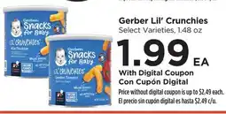 Food 4 Less Gerber Lil' Crunchies offer