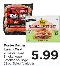 Food 4 Less Foster Farms Lunch Meat offer