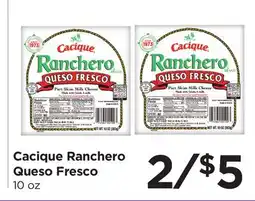 Food 4 Less Cacique Ranchero Queso Fresco offer