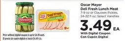 Food 4 Less Oscar Mayer Deli Fresh Lunch Meat offer