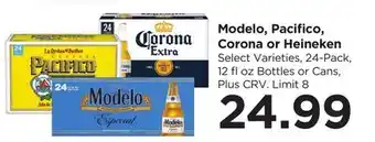 Food 4 Less Modelo, Pacifico, Corona or Heineken offer