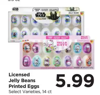 Food 4 Less Licensed Jelly Beans Printed Eggs offer