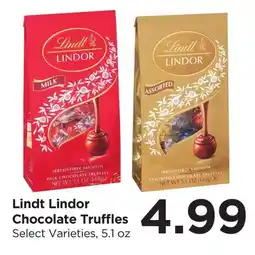 Food 4 Less Lindt Lindor Chocolate Truffles offer