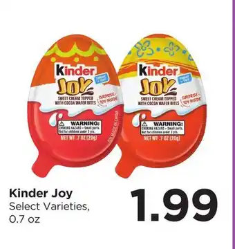 Food 4 Less Kinder Joy offer