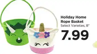 Food 4 Less Holiday Home Rope Basket offer