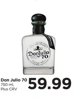 Food 4 Less Don Julio 70 offer