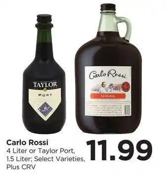 Food 4 Less Carlo Rossi offer