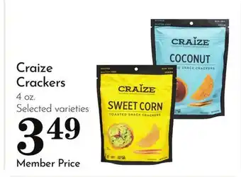 Pavilions Craize Crackers offer