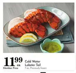 Pavilions Cold Water Lobster Tail offer