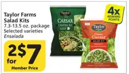 Vons Taylor Farms Salad Kits offer