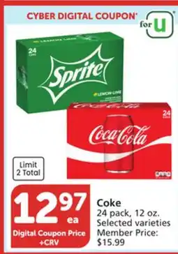 Vons Coke offer