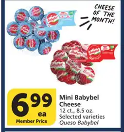 Vons Mini Babybel Cheese offer