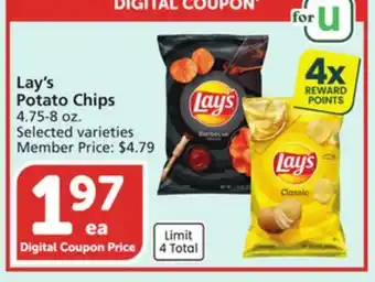 Vons Lay's Potato Chips offer