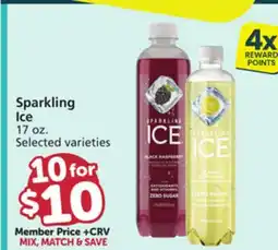 Vons Sparkling Ice offer