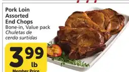 Vons Pork Loin Assorted End Chops offer