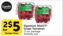 Vons Signature SELECT Grape Tomatoes offer