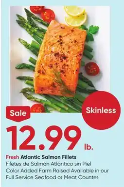 Stater Bros Fresh Atlantic Salmon Fillets offer