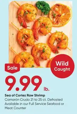 Stater Bros Sea of Cortez Raw Shrimp offer