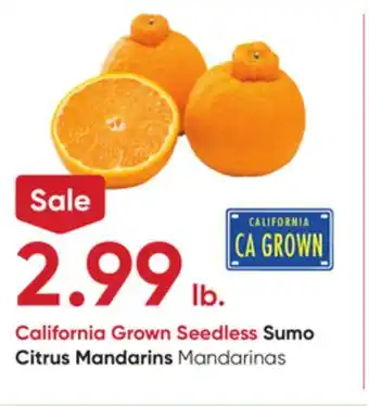 Stater Bros Sumo Citrus Mandarins offer