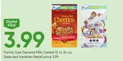 Stater Bros Family Size General Mills Cereal offer